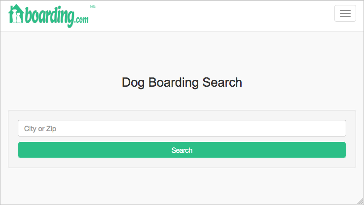 Dog Boarding.