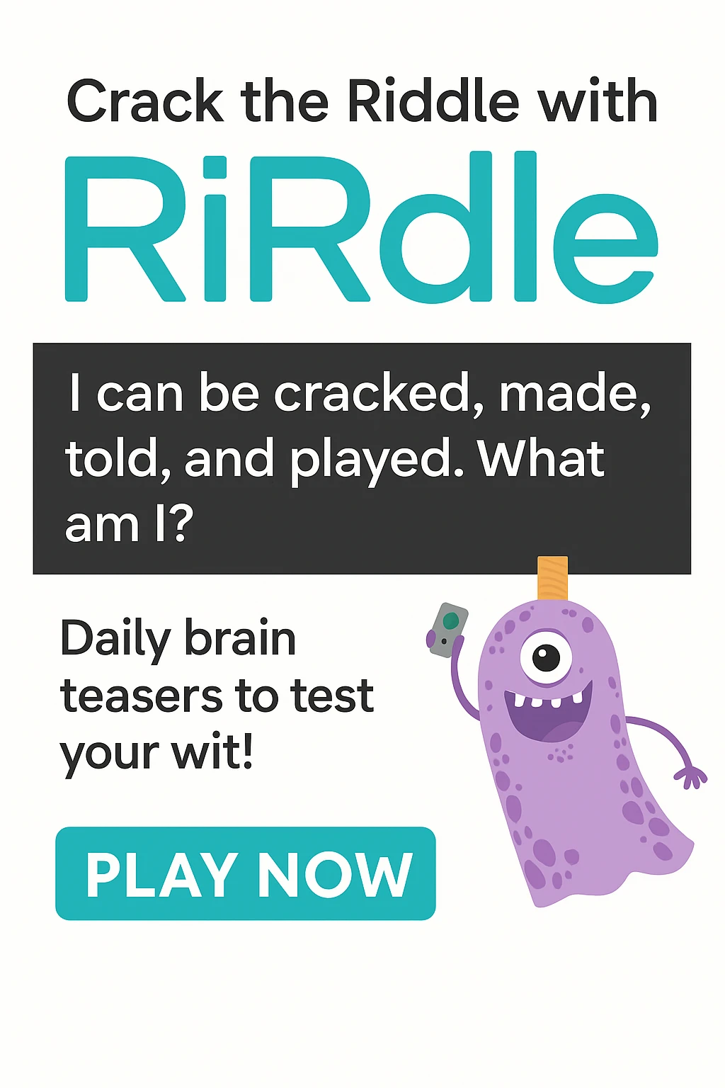 RiRdle a Riddle Word Game