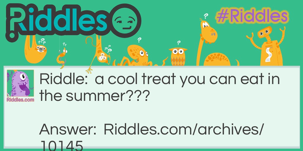 summer Riddle Meme.