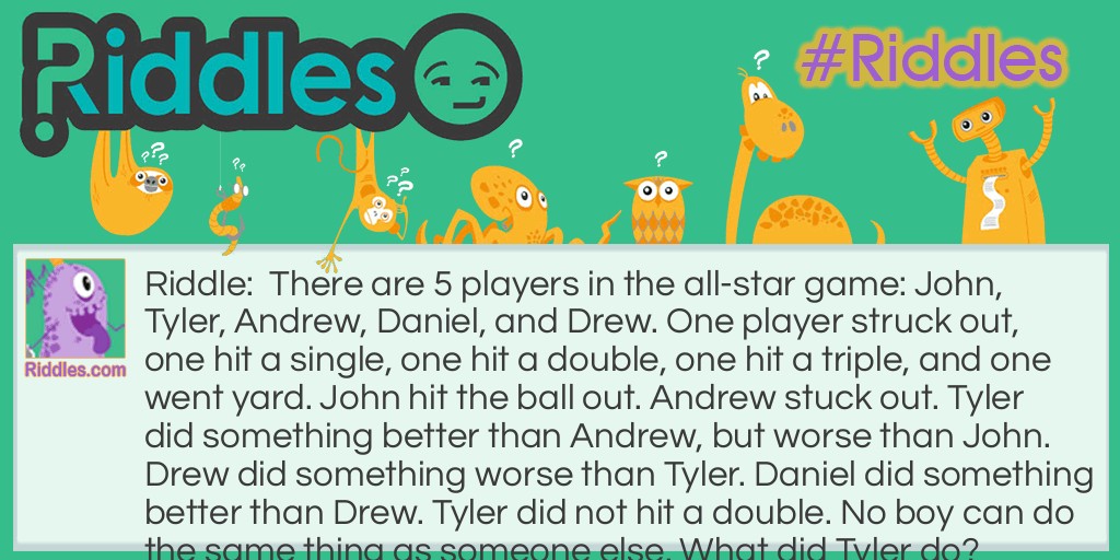 All-Star Game Riddle Meme.