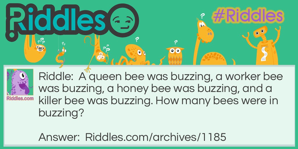 The Queen Bee Riddle Meme.