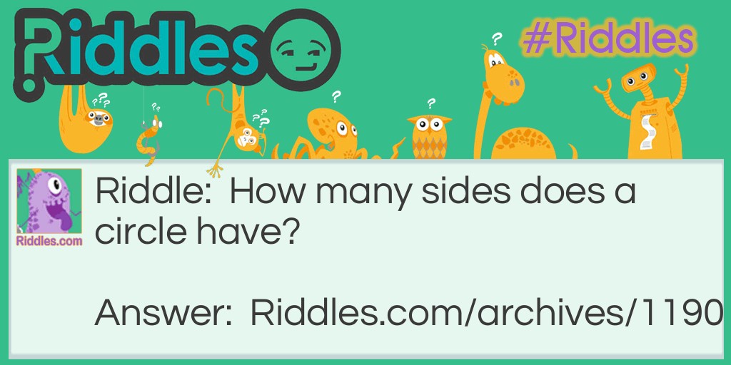 What about circles Riddle Meme.
