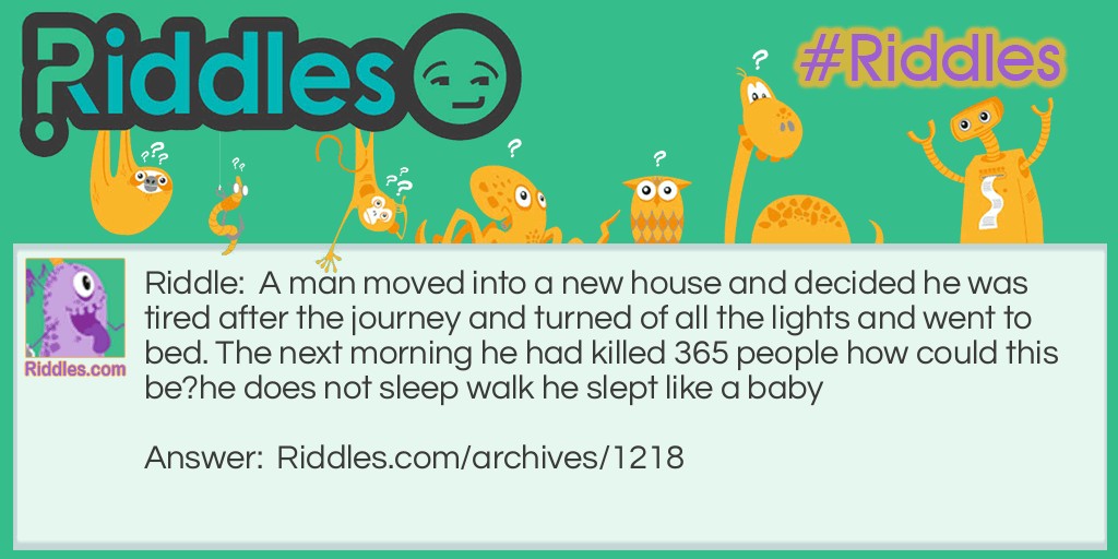 A new house Riddle Meme.