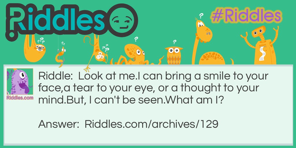 Smiles and Tears Riddle Meme.