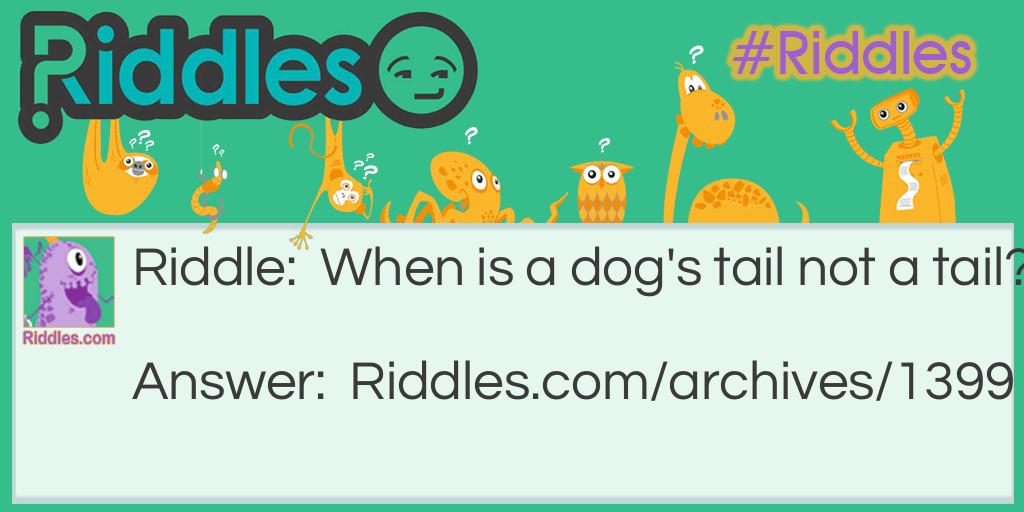 Dog Riddle Meme.
