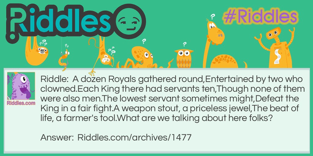 The Royals Riddle Meme.