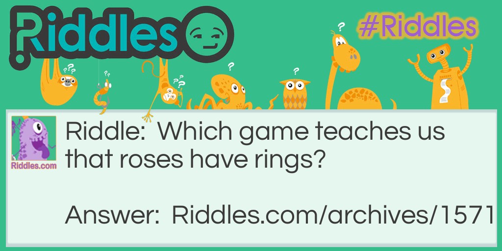 rose riddle Riddle Meme.