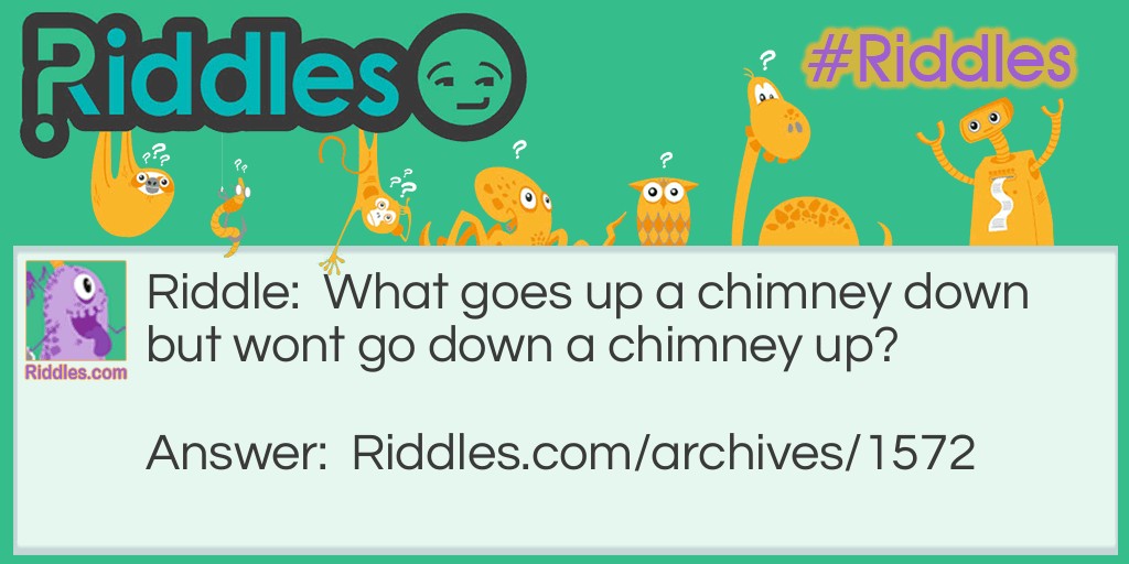 Chimney Riddle Meme.