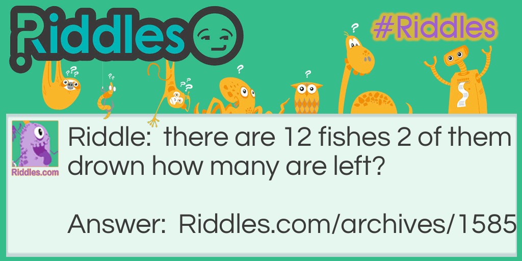 fishes Riddle Meme.