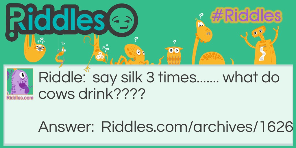 cows Riddle Meme.