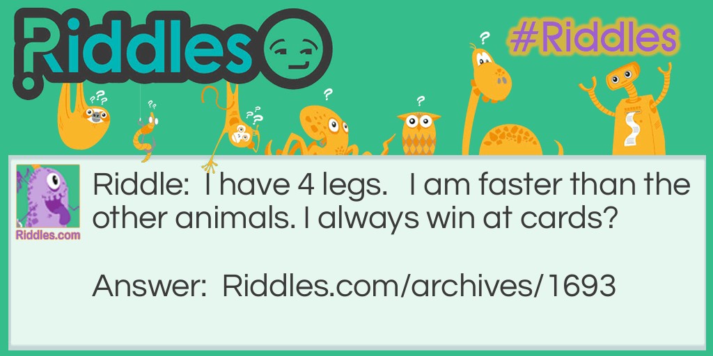 What Animal am I? Riddle Meme.