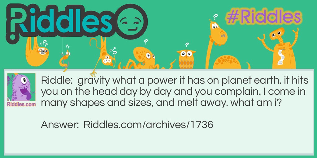  gravity Riddle Meme.