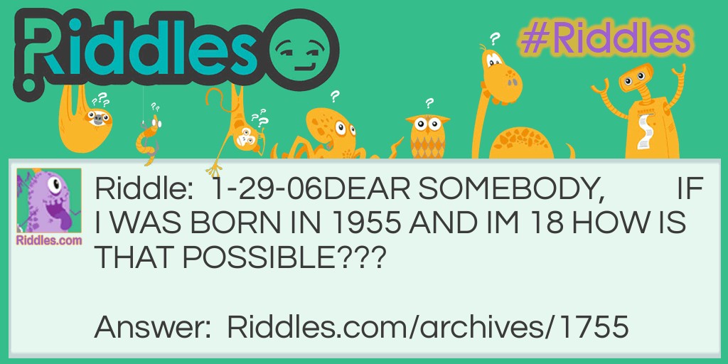 HOW OLD AM I? Riddle Meme.