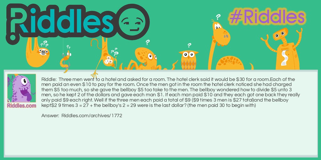 Hotel Room Riddle Meme.