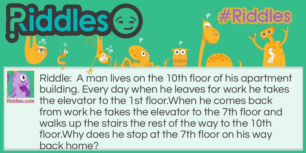 10th Floor Riddle Meme.