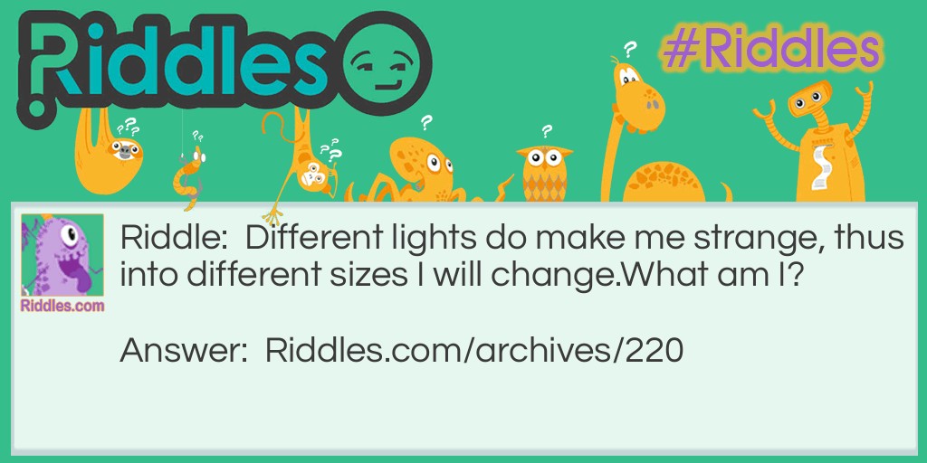 Always Change Riddle Meme.