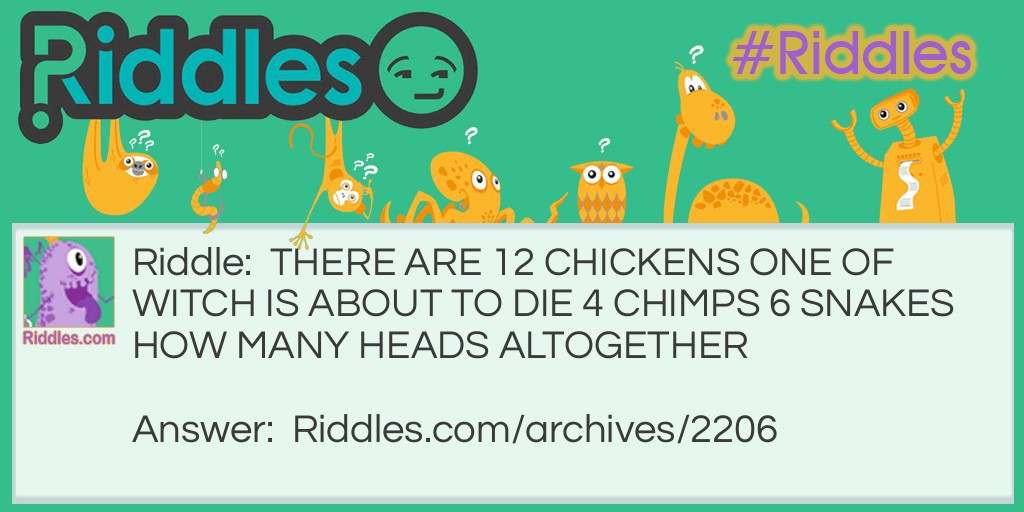 HEADS Riddle Meme.