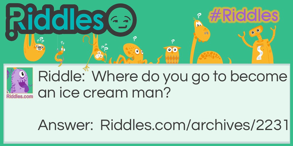 Ice Cream Riddle Meme.