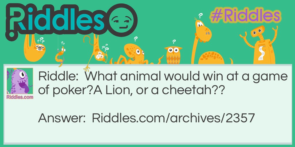 animal Riddle Meme.