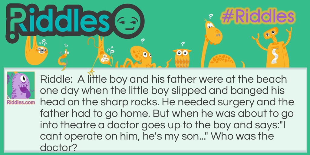 Who's Son? Riddle Meme.