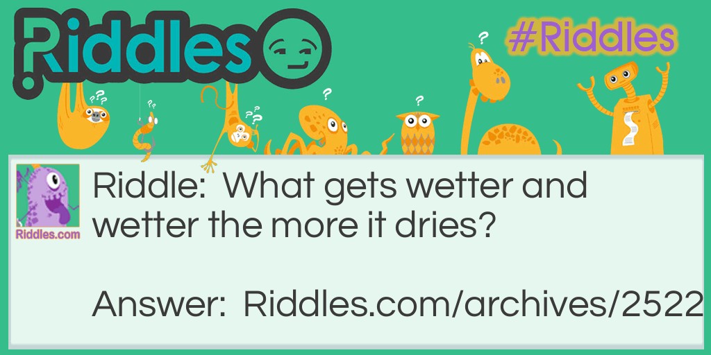 wetter Riddle Meme.