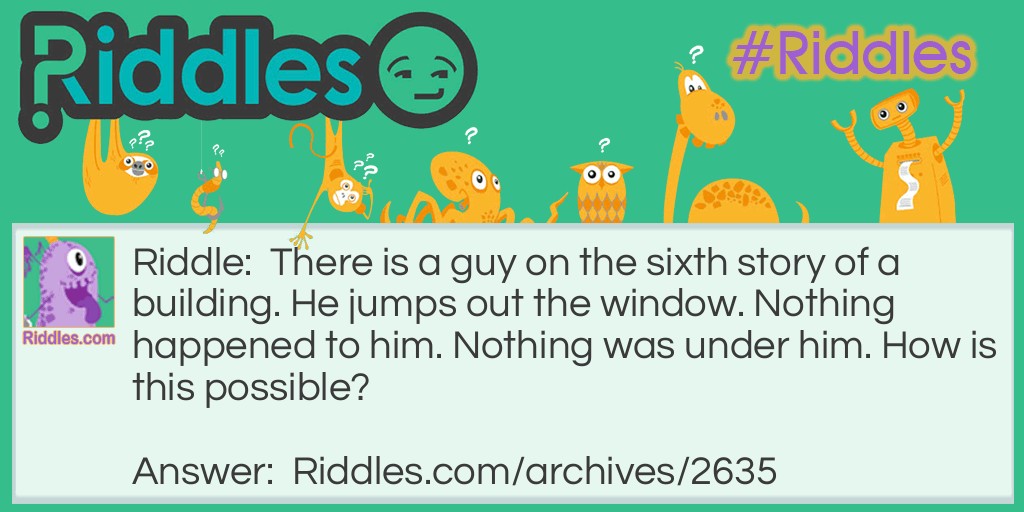 Window Riddle Meme.