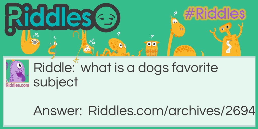 dogs Riddle Meme.