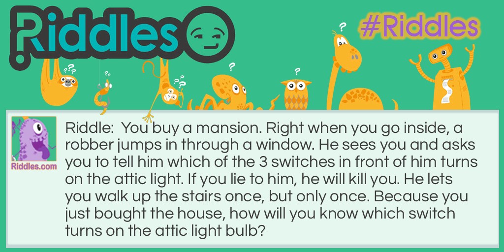 A tricky little situation Riddle Meme.
