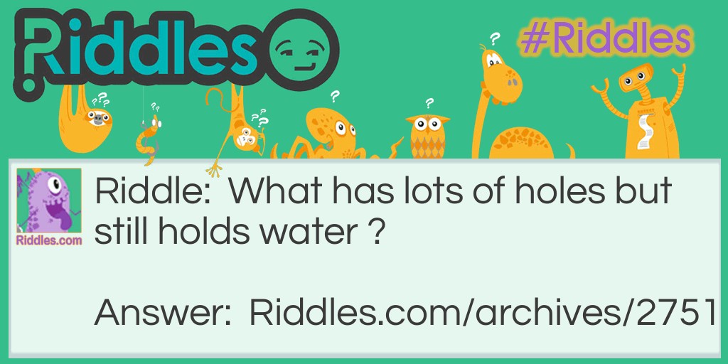 Water Riddle Meme.