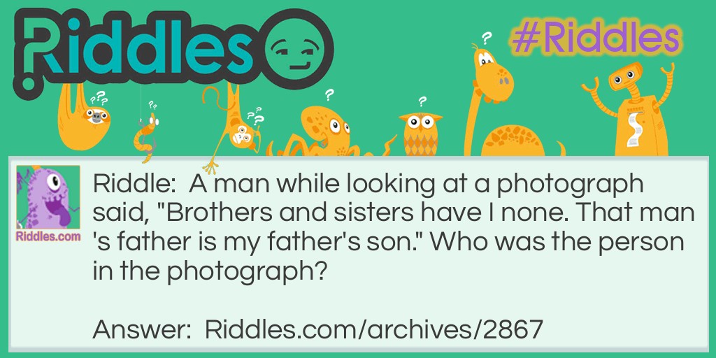 Father & Son Riddle Meme.