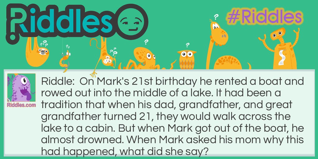 21st Birthday Riddle Meme.