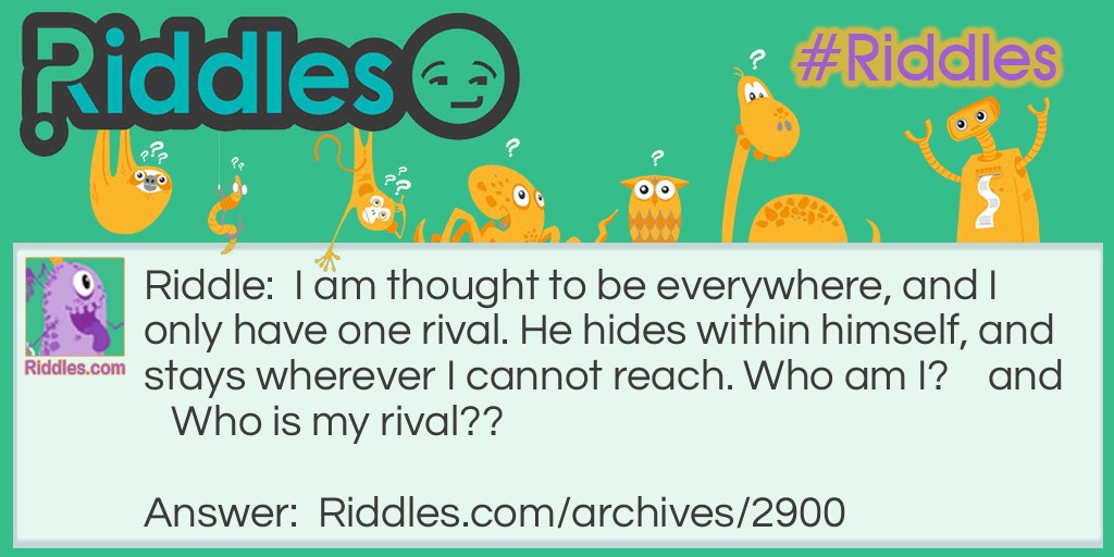 Rivals   Who Am I? Riddle Meme.