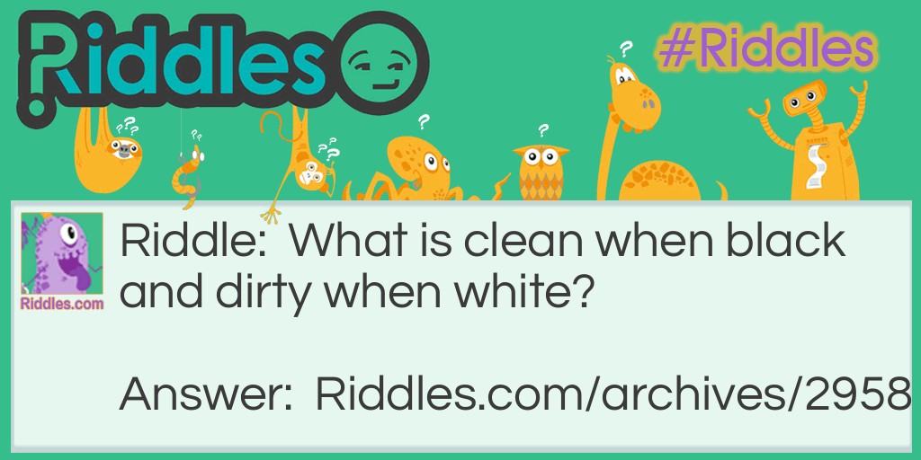 Dirty and Clean Riddle Meme.