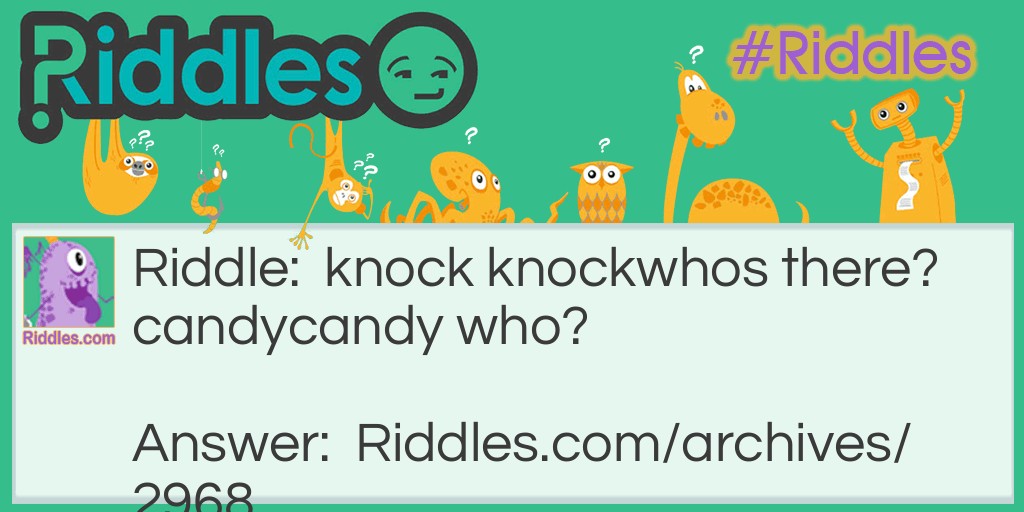 knock knock Riddle Meme.