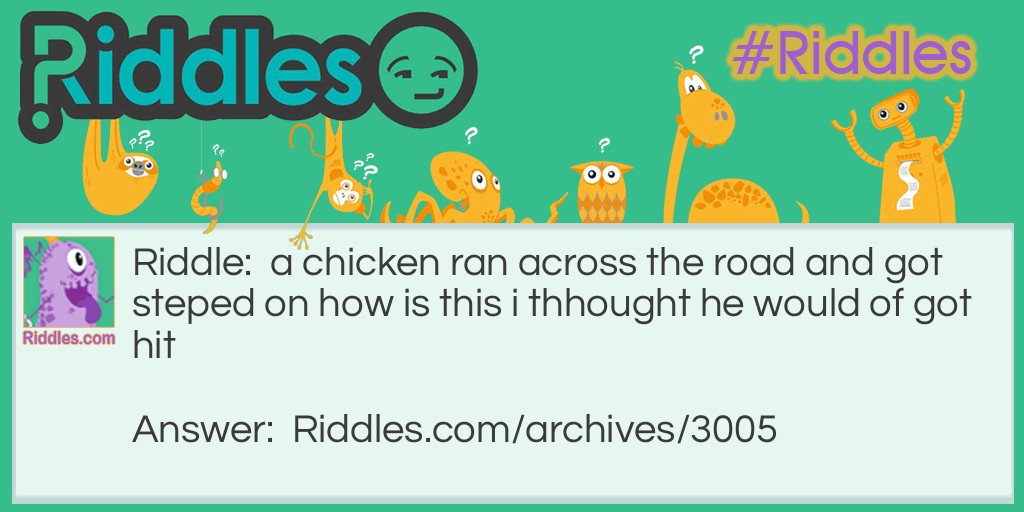 chickens Riddle Meme.
