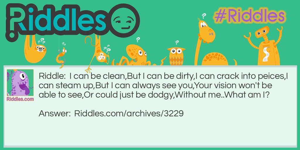 I can see you Riddle Meme.