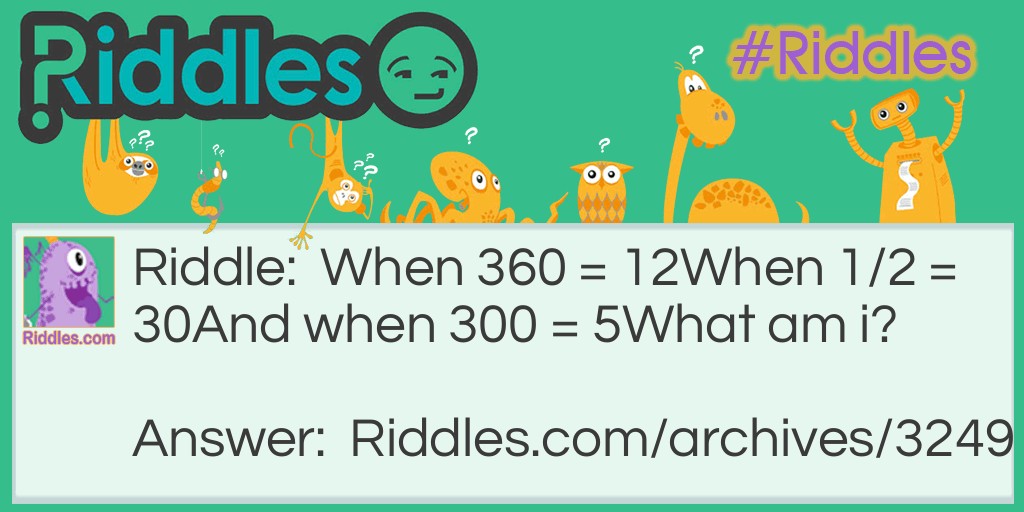 Numbers Riddle Meme.