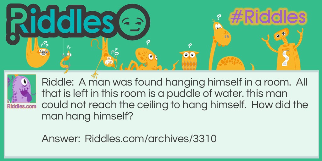 hang Riddle Meme.