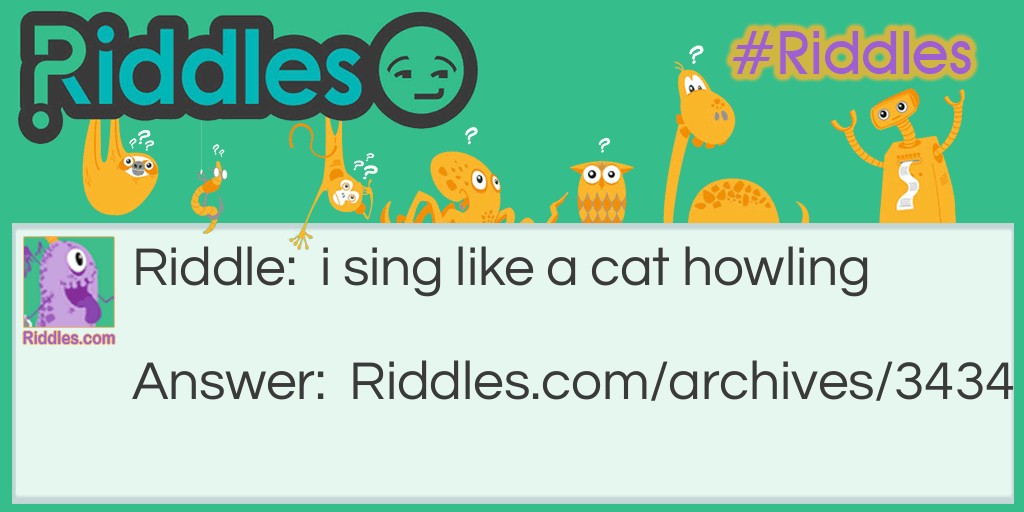 singer Riddle Meme.