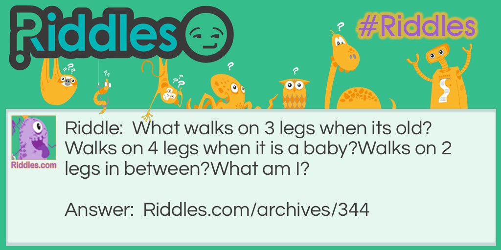 Lotta Legs Riddle Meme.