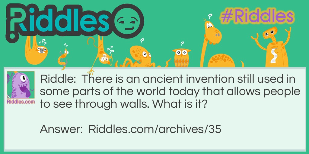 Ancient?! Riddle Meme.