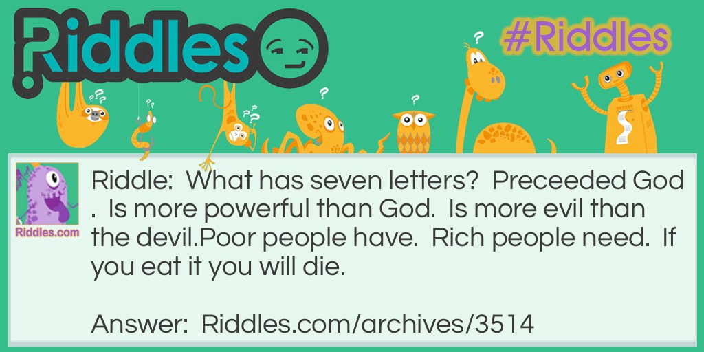What Is It???? Riddle Meme.