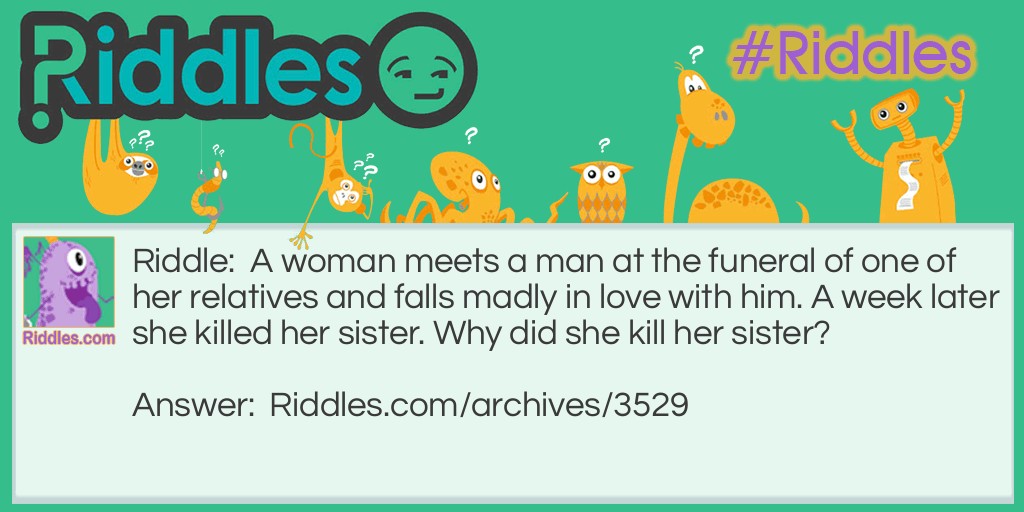 Funeral Riddle Meme.