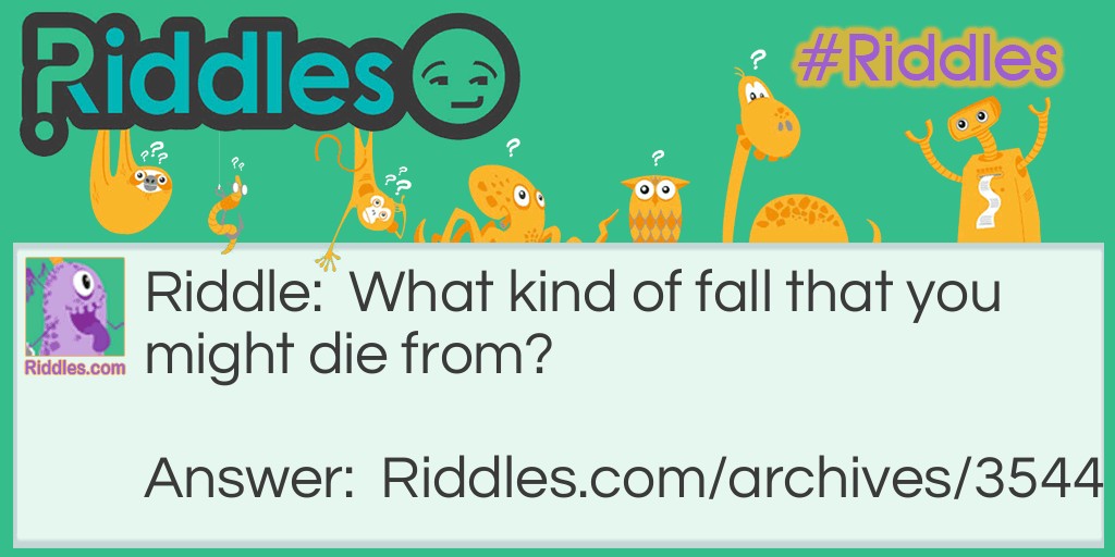 fall Riddle Meme.