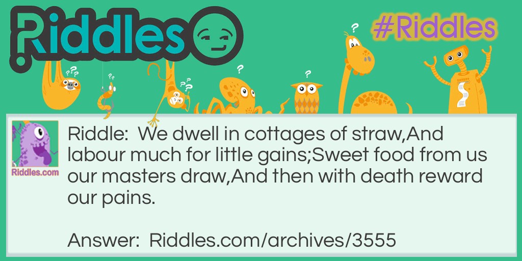 Straw cottage Riddle Meme.