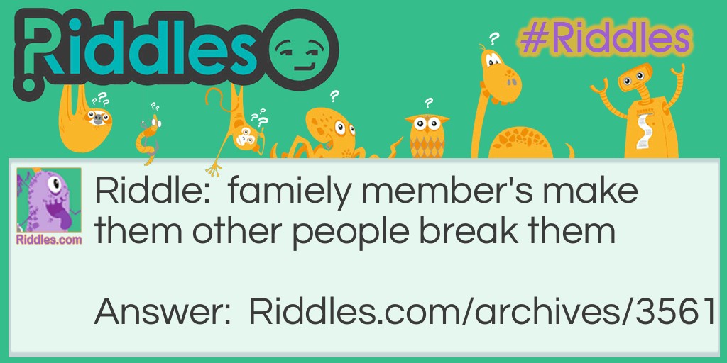 members Riddle Meme.