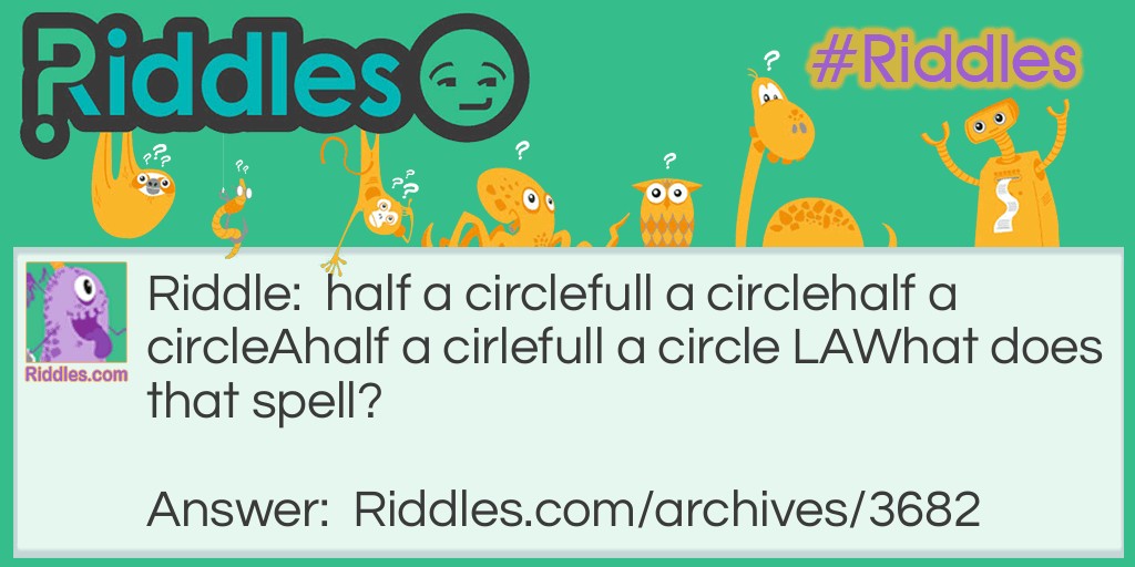 circles Riddle Meme.