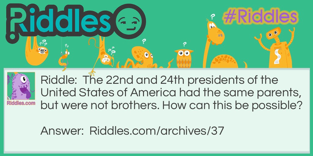 Presidential Ties Riddle Meme.