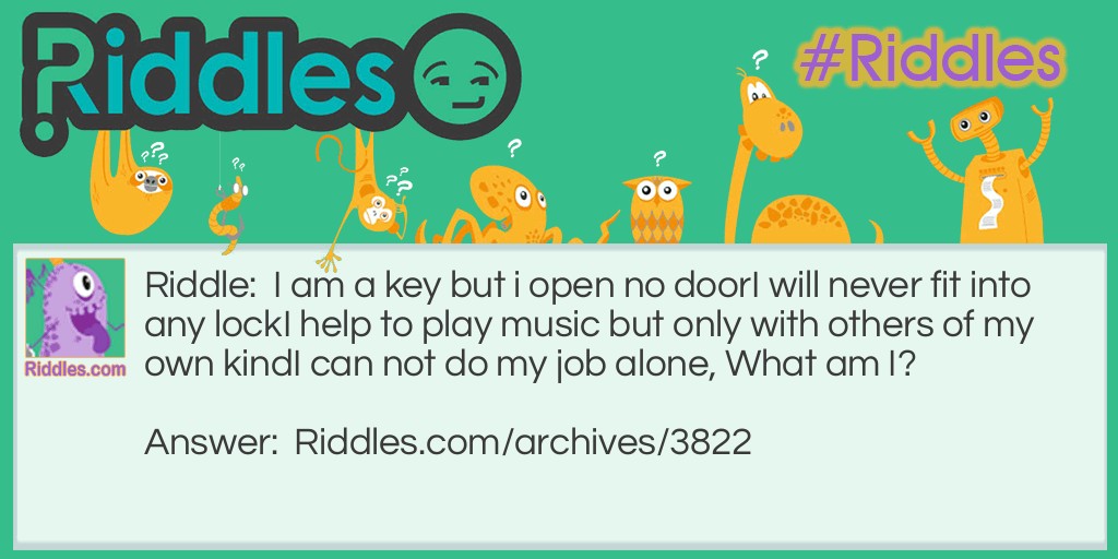 the key Riddle Meme.