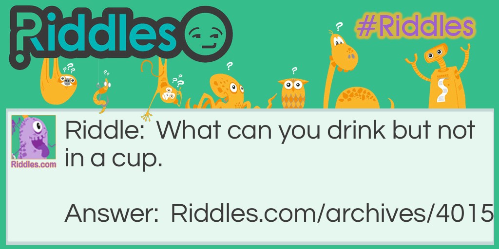 The drinker Riddle Meme.